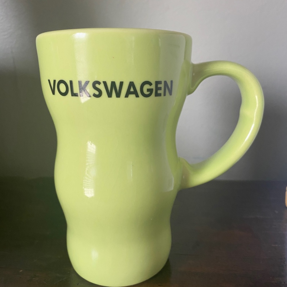 Volkswagen ceramic tall coffee cup.